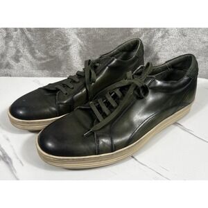 Antonio Maurizi casual Shoes MD in Italy Lace Up Mens 11 US leather green